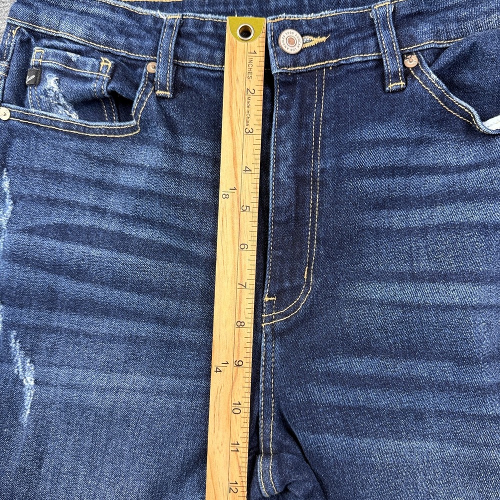 Kancan Womens Flare Jeans Size 11/29 Luke High Rise Stretch Distressed Denim - Picture 16 of 16